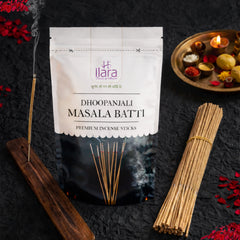 Dhoopanjali Premium Masalabatti Incense Sticks Pouch – Rich Traditional Fragrance for Pooja, Meditation & Daily Home Use