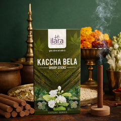 Ilara Kaccha Bela Dhoop Sticks | Nature Series | Premium Floral Fragrance for Pooja, Meditation & Home Fragrance