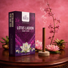 Lotus Lagoon Dhoop Sticks – Premium Floral Fragrance for Pooja, Meditation & Home
