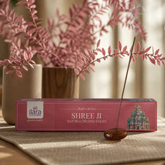Shree Ji Premium Incense Sticks – 120 Sticks × Pack of 12 | Long-Lasting Divine Fragrance Agarbatti for Pooja, Meditation & Home