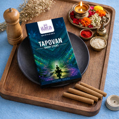 Tapovan Premium Dhoop Sticks – Soothing Herbal & Woody Fragrance for Pooja, Meditation & Daily Use