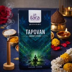 Tapovan Premium Dhoop Sticks – Soothing Herbal & Woody Fragrance for Pooja, Meditation & Daily Use