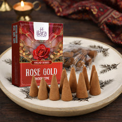 Rose Gold Dhoop Cone