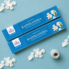 Rajnigandha Premium Incense Sticks – 120 Sticks × Pack of 12 | Tuberose Floral Fragrance