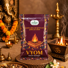 VYOM Hawan Samagri 250 g Each | Pack of 4 | Total 1 kg | Traditional Havan & Pooja Samagri