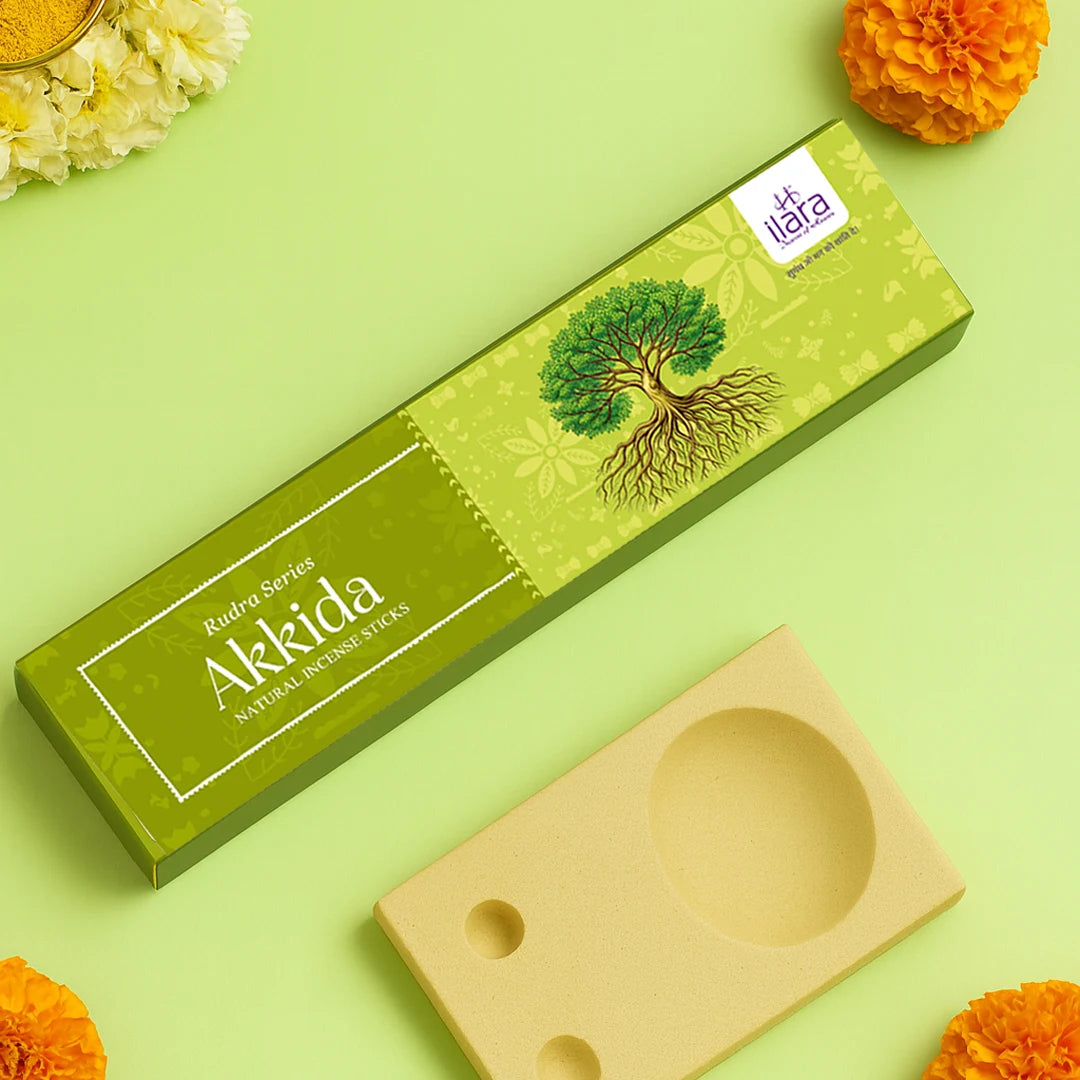 Akkida Premium Incense Sticks 100g Pack | Long-Lasting Fragrance Agarbatti | Aromatic Incense for Pooja, Meditation, Yoga & Home Fragrance | Premium Daily Use Agarbatti