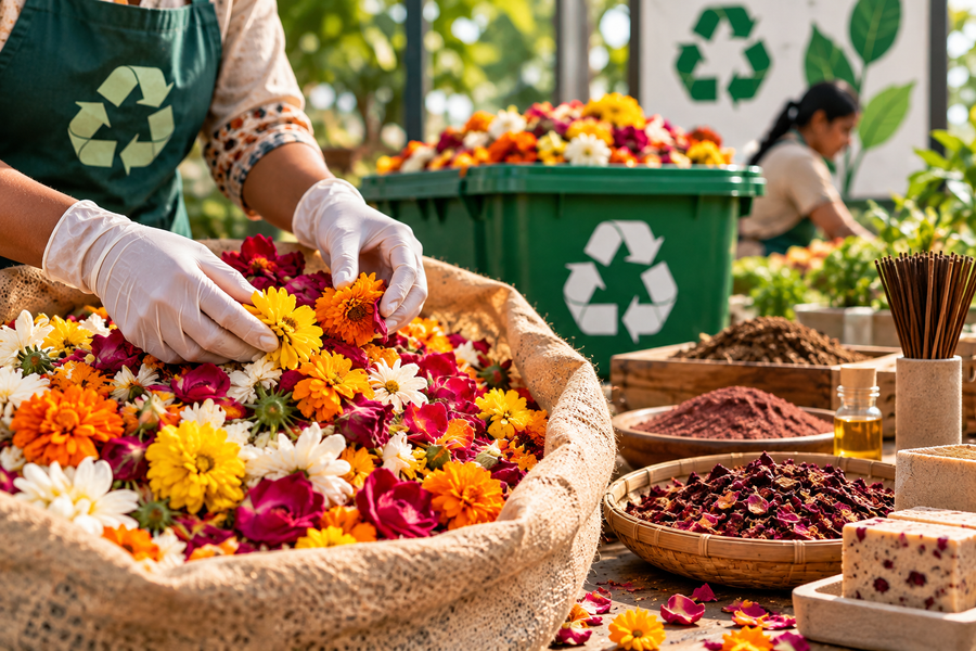 Flower Recycling