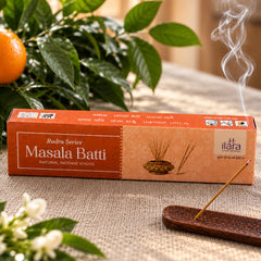 ILARA Masalabatti Premium Incense Sticks 100g | Traditional Masala Agarbatti | Rich & Long-Lasting Fragrance | Aromatic Incense Sticks for Pooja, Meditation & Home Fragrance