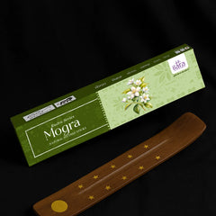 Mogra Premium Incense Sticks – 100g Pack | Rich Floral Jasmine Fragrance for Pooja, Meditation & Home Fragrance