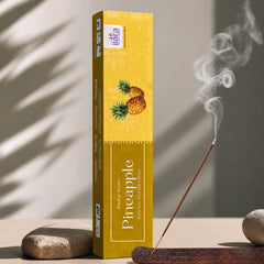 ILARA Pineapple Premium Incense Sticks 100g Pack | Sweet & Fruity Tropical Fragrance | Long-Lasting Aromatic Agarbatti for Pooja, Meditation, Relaxation & Home Fragrance