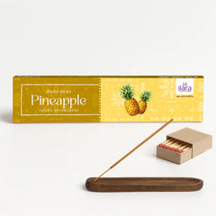 ILARA Pineapple Premium Incense Sticks 100g Pack | Sweet & Fruity Tropical Fragrance | Long-Lasting Aromatic Agarbatti for Pooja, Meditation, Relaxation & Home Fragrance